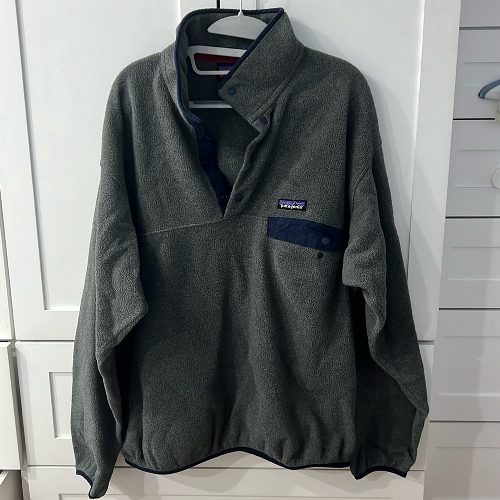 Grey Patagonia Fleece